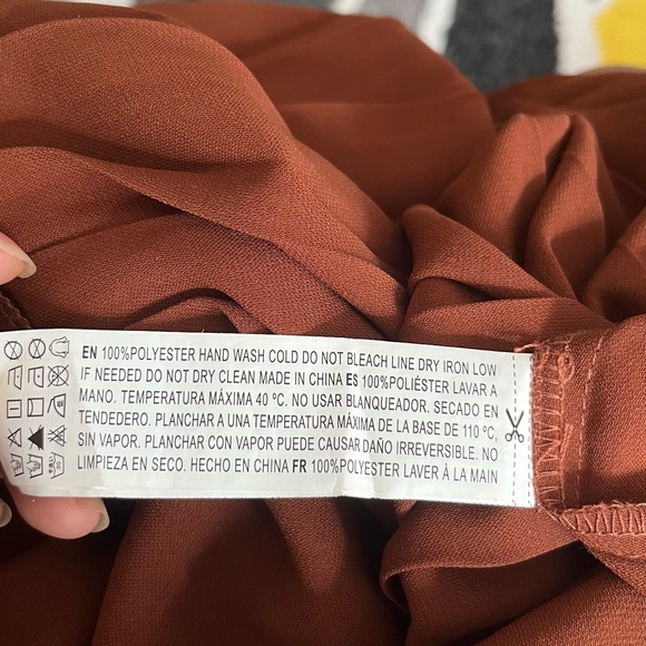 Forever 21 pleated wrap dress - Picture 5 of 10